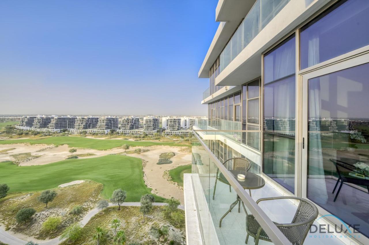 Sunlit Studio At Golf Promenade 2A Damac Hills By Deluxe Holiday Homes Дубай Екстериор снимка